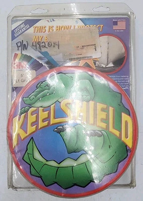Protector de casco de quilla Keelshield 7' Lt/gris claro "Get The Gator" Foto 1 de 4