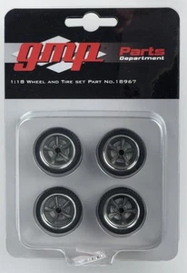 Set ruote e pneumatici GMP Parts Department 1:18 n. parte 18967 NUOVO - Foto 1 di 5