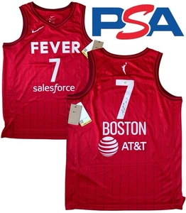 Aliyah Boston Signed Autographed WNBA Indiana Fever #7 Jersey PSA/DNA AUTO - Picture 1 of 5