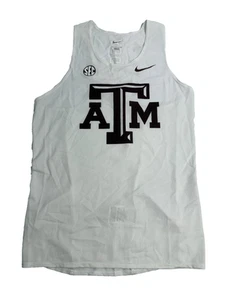 Nike Texas A&M Aggies Leichtathletik Singlet weiß Herren Größe Small DA4947-115 - Bild 1 von 11