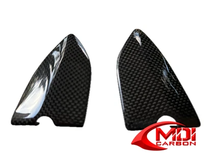 Placa protectora del talón del conductor Ducati 749 999 2003-2006 100 % fibra de carbono cubierta trasera Foto 1 de 3