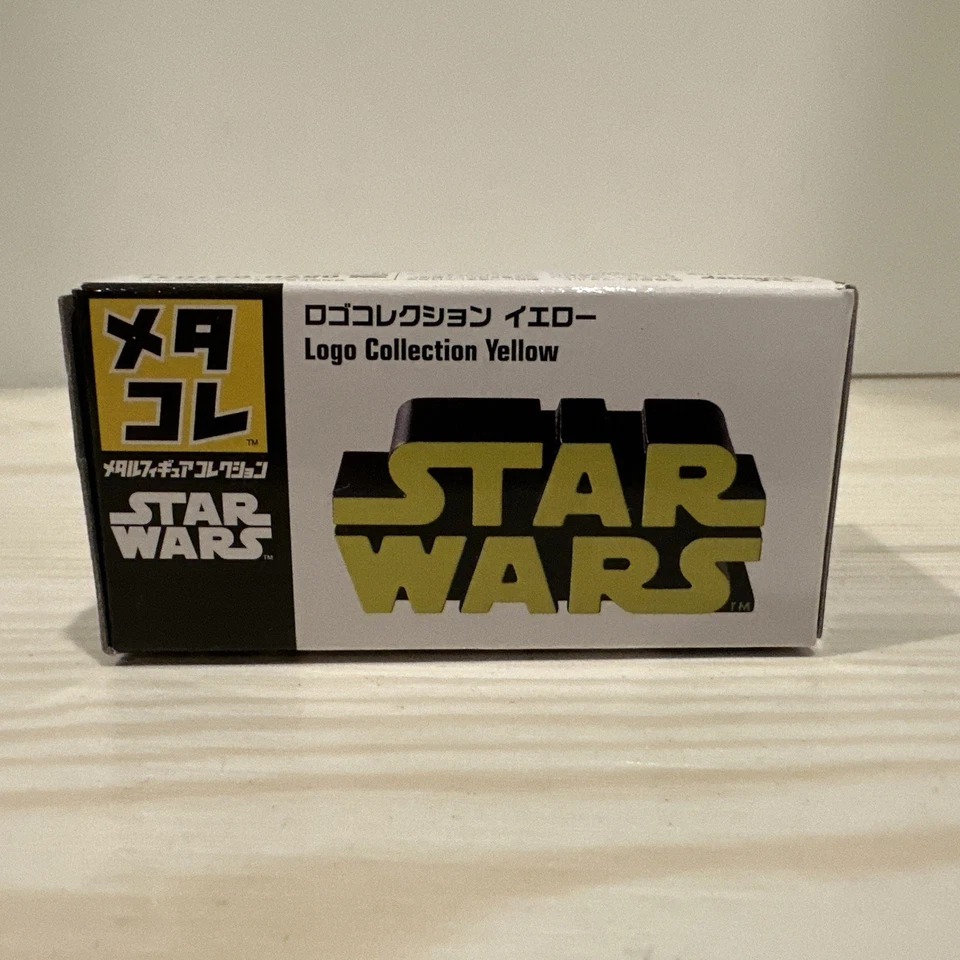 Tomy Takara Metal Figura Colección Star Wars Logo Colección Amarillo Foto 1 de 4