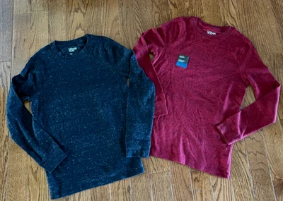 Boys Shirt Size L Large Urban Pipeline Lot Long Sleeve Jersey Red Black New - Image 1 of 4