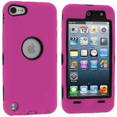 Funda híbrida resistente de lujo 3 piezas para iPod Touch 5ta 6ta generación 5G 6G Foto 1 de 4