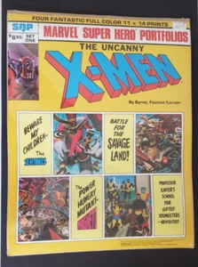 Marvel Super Hero Portfolios The Uncanny X-Men. 4 Color Prints from 1980. Byrne - Picture 1 of 13