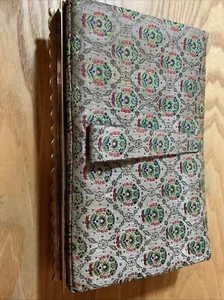 Vintage Elizabeth Arden Clutch 5”x 7” Cloth Mirror Change Purse Lipstick Holder - Picture 1 of 18