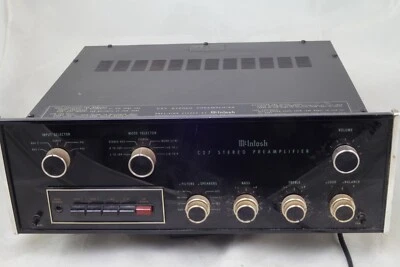 McIntosh c27 Stereo Preamplifier, great condition, work great - Image 1 of 4