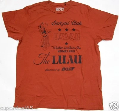 Camiseta Lightning Bolt Luau Bolsillo T Especia Árabe 100% Algodón Estilo Retro Foto 1 de 4