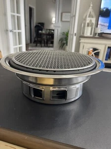 Puraville Charcoal Barbecue Grill, 13.7 Inches Non-Stick Korean BBQ Grill - Picture 1 of 18