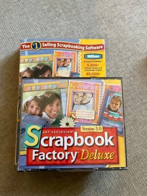 Scrapbook Factory Deluxe Version 3.0 for Windows Big Box Version - Image 1 of 2