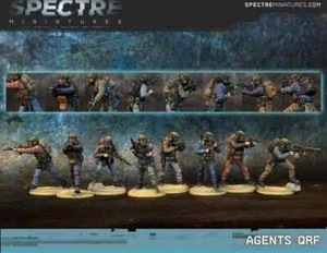 Spectre Miniatures Agents QRF Team (Quick Reaction Force) - Picture 1 of 1