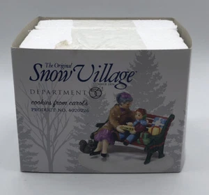 Dept 56 COOKIES FROM CAROL'S 4020226 SNOW VILLAGE Department 56 In Box - Picture 1 of 9