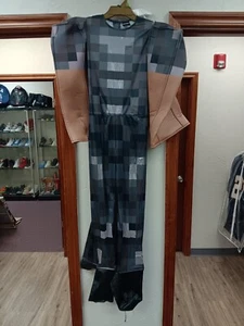 Disguise Boys Minecraft Steve In Netherite Armor Deluxe Costume Size M 8-10 - Picture 1 of 5