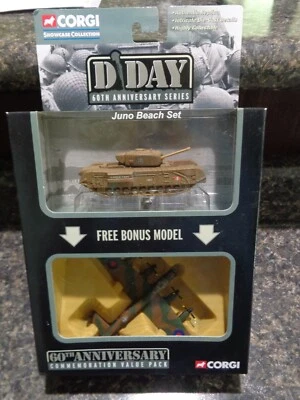 D-DAY 60TH ANNIVERSARY SERIES JUNO BEACH VALUE PACK DIECAST CORGI 2004 - Image 1 of 4
