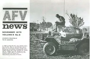 AFV News V8 N6 Krupp Panzerkampfwagen 6X4 Armoured Car_Driver Vizor Pz.Kpfw III - Imagen 1 de 2