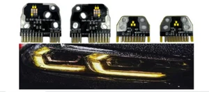 DRL FOR BMW G01 G02 G08 F97 F98 X1 X2 X3 X4 ECE LED BOARD Golden Eye Lemon Yell - Picture 1 of 4