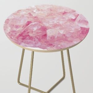 Rose Quartz Resin Art Conference Table with Elegant Look Marble Dining Table Top