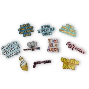2.5” Vinyl Decal Stickers | Positivity, Motivational & Fun | 10 PCS - Picture 1 of 6