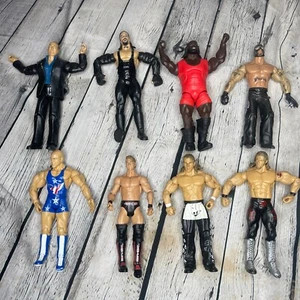 2003-2006 WWE Jakks Pacific Figurines Bulk Lot x 8 - Bild 1 von 24