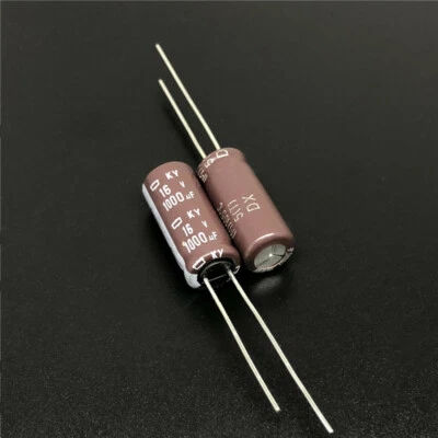 NIPPON CHEMI-CON 10pcs 1000uF 16V NCC Nippon KY 8x20 Low ESR 16V1000uF PC Motherboard Capacitor