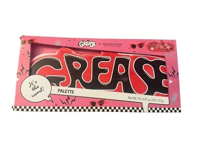 Makeup Revolution X Grease is the word  eyeshadow palette NIB - Image 1 of 4