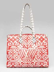 Louis Vuitton Red/Pink Monogram Canvas Crafty Onthego GM Bag - Picture 1 of 10