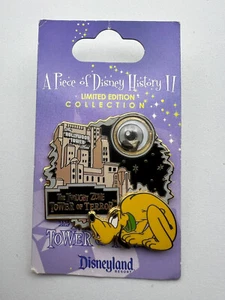 Pin DLR Pieza de Disney History II 2010 Twilight Zone Torre of Terror LE 2000 - Imagen 1 de 3