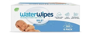 Water Wipes Plastic-Free Original Baby Wipes, 720 Wipes (12 Packs) - Bild 1 von 6