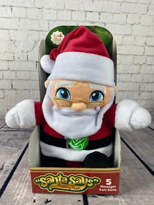 Elf On The Shelf Santa Says Talking Plush Classic Christmas Cuddly (X01) - Picture 1 of 7
