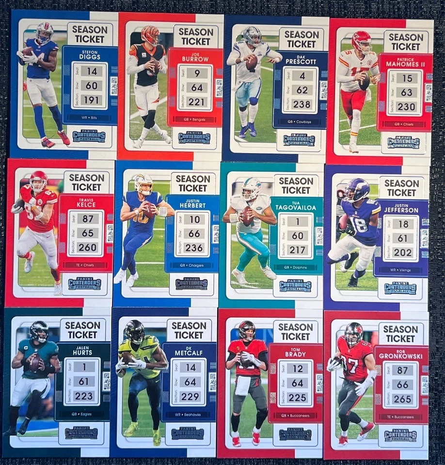 2021 Panini Contenders Football Complete Your Set You Pick NFL Card #1-100 PYC - Image 1 of 1