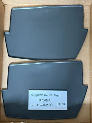 Quantidade 2 forros de porta de geladeira WR17X13250 para GE PFE28KYNGFS HM-ROC - Imagem 1 de 2
