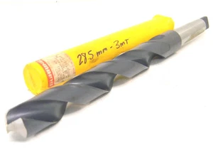 Último NUEVO EXCEDENTE GUHRING MÉTRICO VÁSTAGO CÓNICO TALADRO DE GIRO 28,50 mm 1,122" HSS #3MT - Imagen 1 de 1