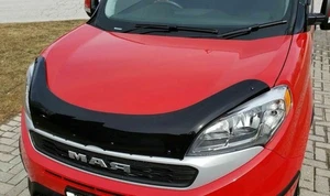 BONNET HOOD DEFLECTOR STONE GUARD FIT FOR DODGE RAM PROMASTER CITY 2015-2019 - Picture 1 of 3