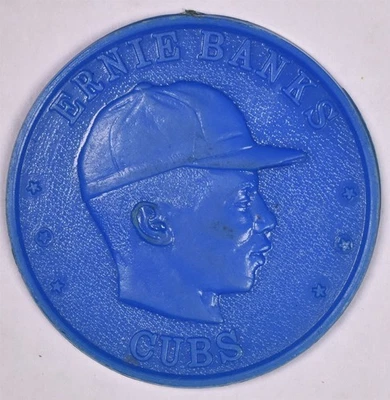 Moneda de béisbol Ernie Banks Cubs 1959 - armadura  Foto 1 de 2