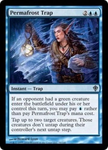 Permafrost Trap - Worldwake #34/145 MTG Magic The Gathering - Image 1 of 1
