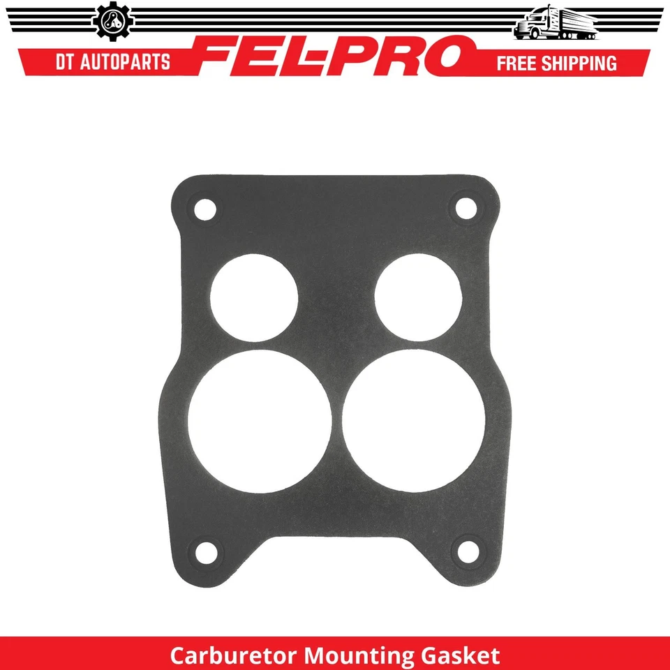 Junta de montaje de carburador Fel-Pro para Oldsmobile Toronado 1981-1984 4,1 L V6 Foto 1 de 1