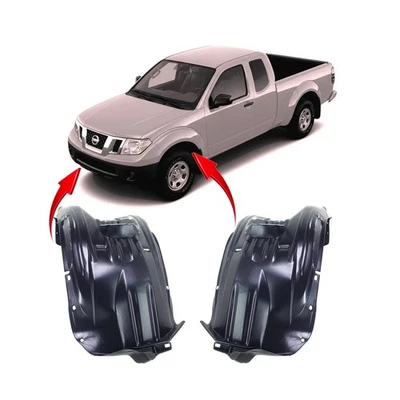 Juego de 2 forros de guardabarros para Nissan Frontier 2005-2021 NI1250128 NI1251128 Foto 1 de 4