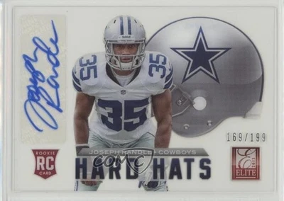 2013 Panini Elite Rookie Hard Hats Signatures /199 Joseph Randle #74 Auto RC - Image 1 of 2