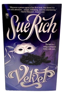 Velvet Sue Rich PB Paperback Book First Pocket Printing 1998 - Picture 1 of 9