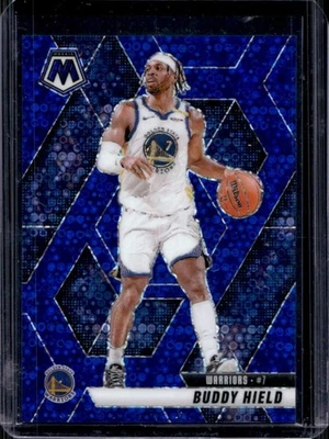 2024-25 Mosaic Buddy Hield Fast Break Blue #/85 Warriors - Image 1 of 2