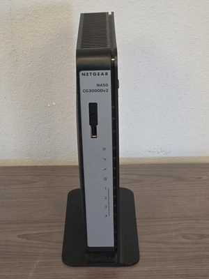Netgear CG3000Dv2 N450 DOCSIS 3.0 Modem Wireless Router ONLY - NO POWER SUPPLY  - Image 1 of 4
