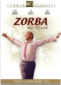 Zorba der Grieche (DVD, 1964) Anthony Quinn Komödie Drama versiegelt 024543115687 - Bild 1 von 1