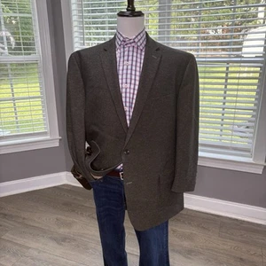 Giacca blazer cappotto sportivo Michael Kors uomo taglia 48R marrone toppa gomito 2 bottoni - Foto 1 di 13
