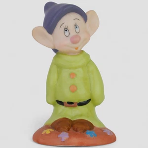 Disney Dopey Figurine 2.75" Collectible Snow White Dwarf Vintage Display Figure - Picture 1 of 8