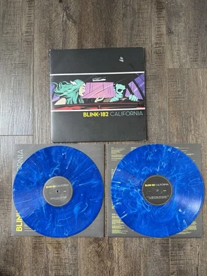 Blink-182 - California Deluxe Pop-Up Edition Vinyl 2xLP Marble Limited Edition - Image 1 of 4
