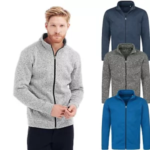 Chaqueta de lana de punto para hombre talla S-XXL (5850) - Imagen 1 de 6