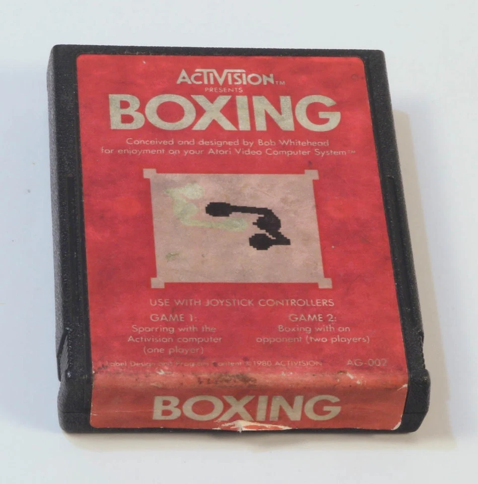 Atari 2600 Game Tested & Working Boxing By Activision - Image 1 of 1