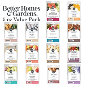 Better Homes & Gardens - Paquete de gran valor que la cera se derrite - Muchos aromas - Todas las estaciones - Imagen 1 de 13