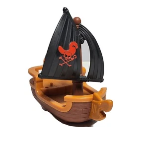 Disney Mattel Imaginext Jake & the Neverland Pirates Captain Hook Pirate Ship - Picture 1 of 6