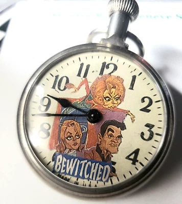 BEWITCHED TV SHOW POCKET WATCH SERVICED PROMO ITEM LESS THNA 500 PRODUCED   1964 - Image 1 of 4